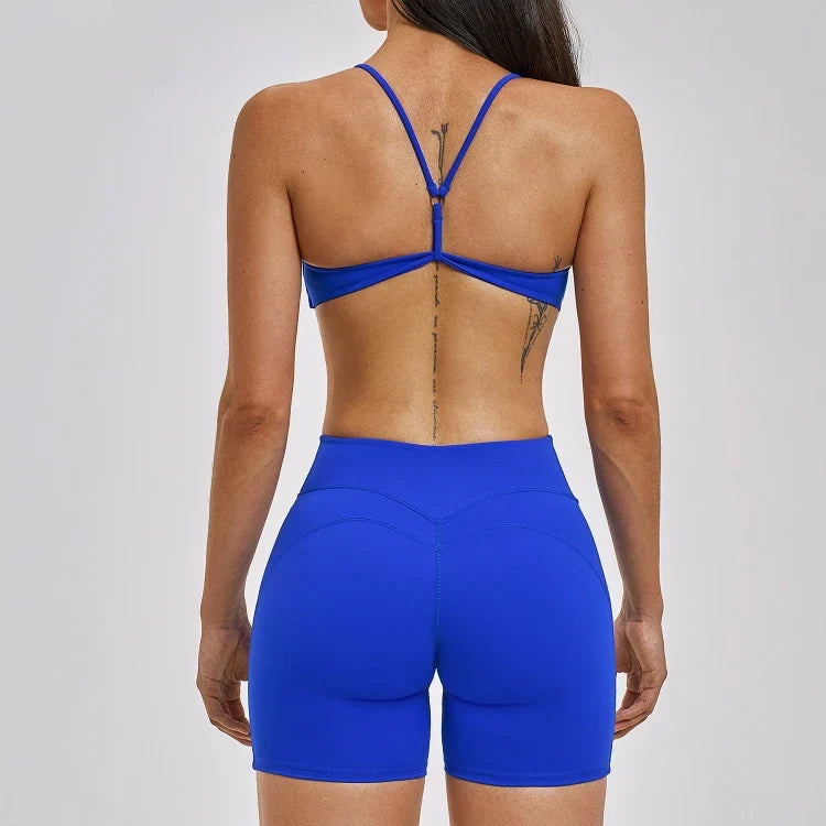 Soutien-gorge de sport de yoga dos en Y pour femmes