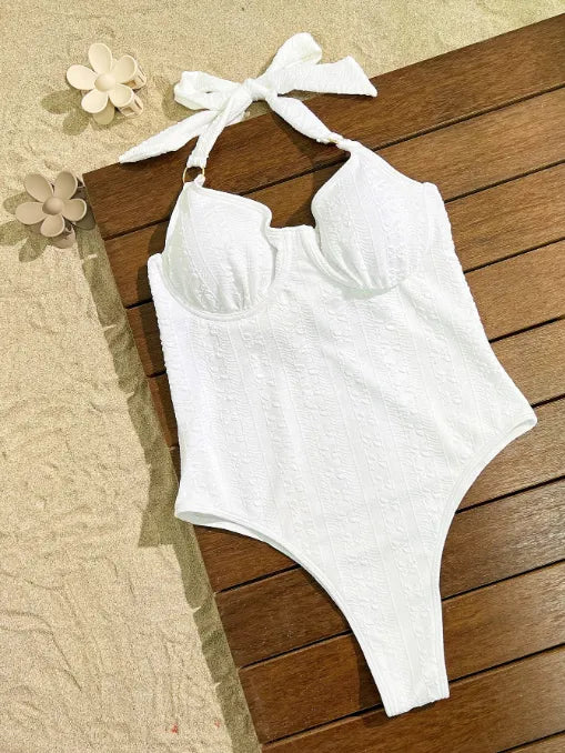 Body texturé blanc