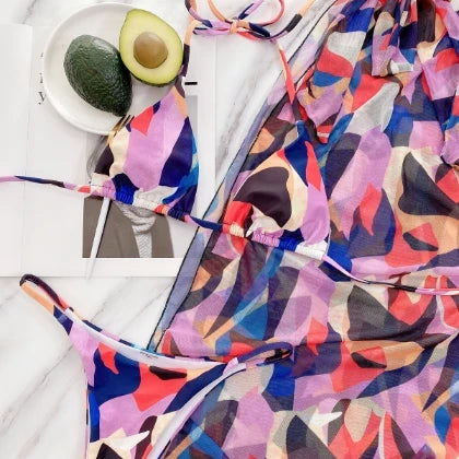 Bikini sexy imprimé pour femme