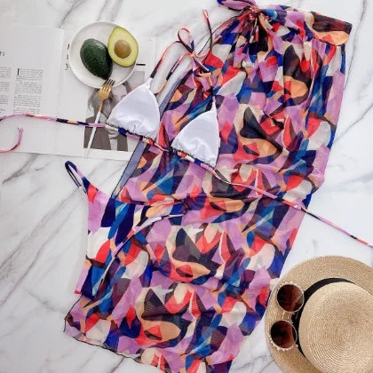 Bikini sexy imprimé pour femme