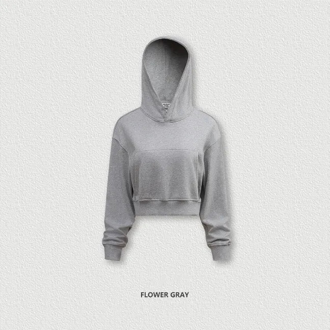 Sweat à capuche pour femme avec grande poche