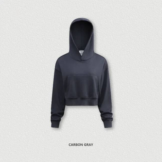 Sweat à capuche pour femme avec grande poche