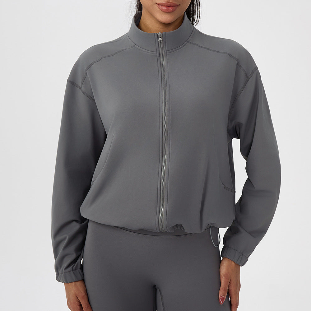 Veste de course et de fitness d'extérieur pour femmes