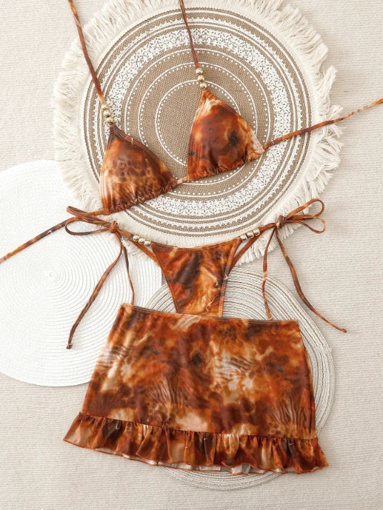 Maillot de bain imprimé d'été