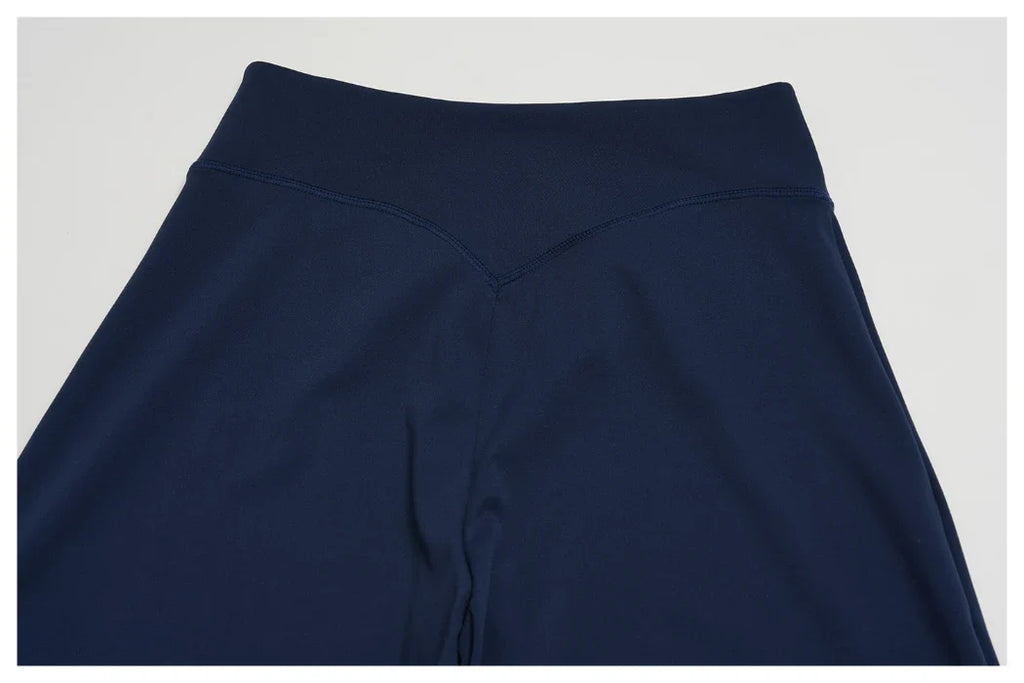Pantalon de yoga ample color block pour femme