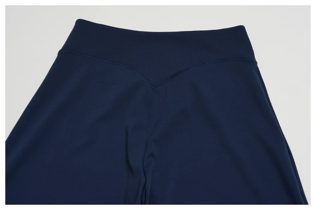Pantalon de yoga ample color block pour femme