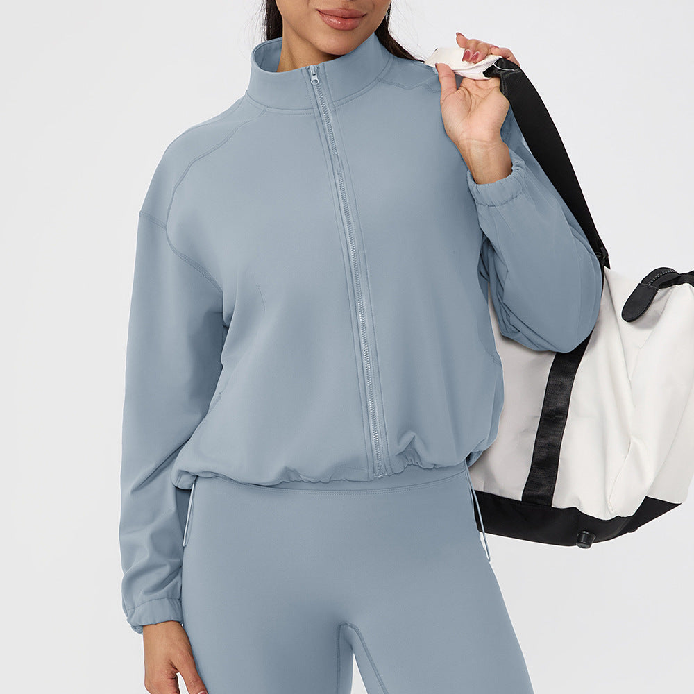 Veste de course et de fitness d'extérieur pour femmes