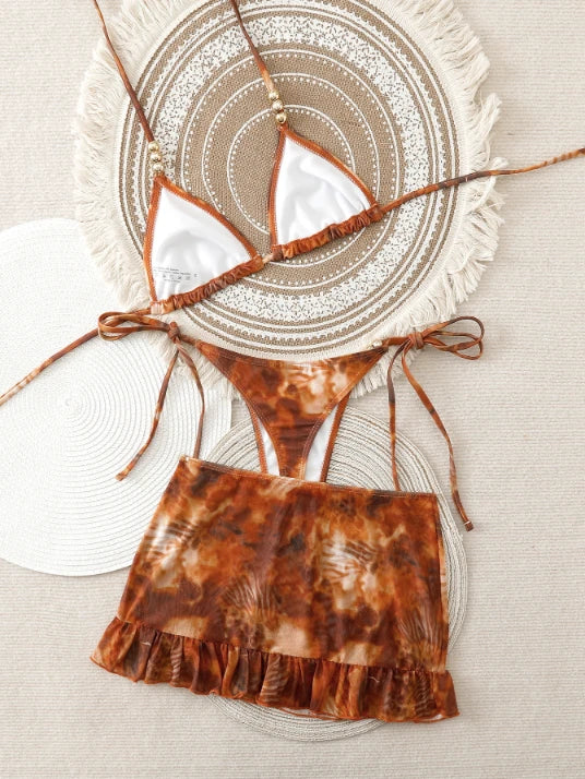 Maillot de bain imprimé d'été