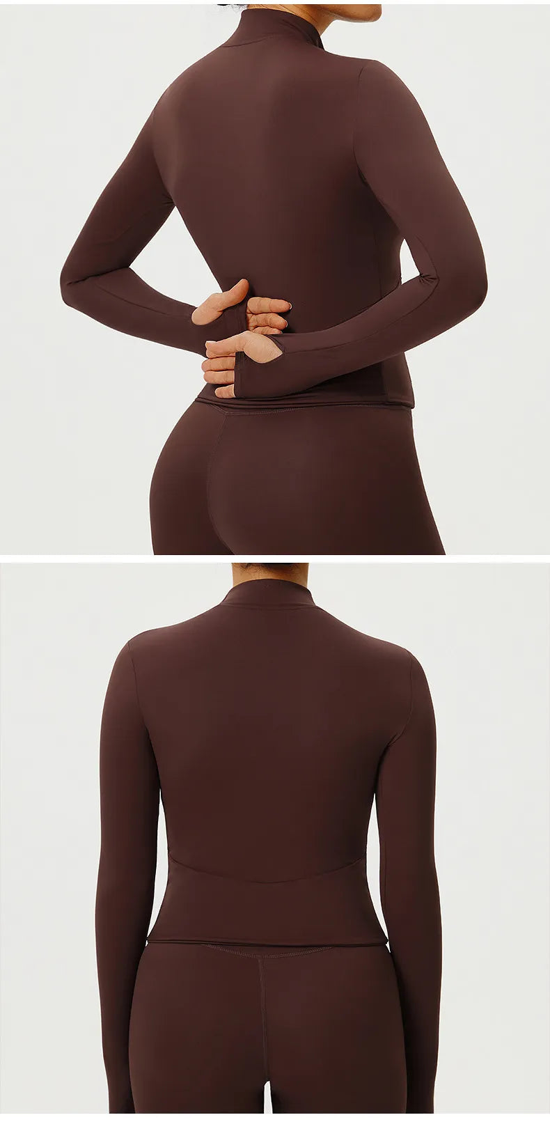 Veste de yoga à séchage rapide pour femmes