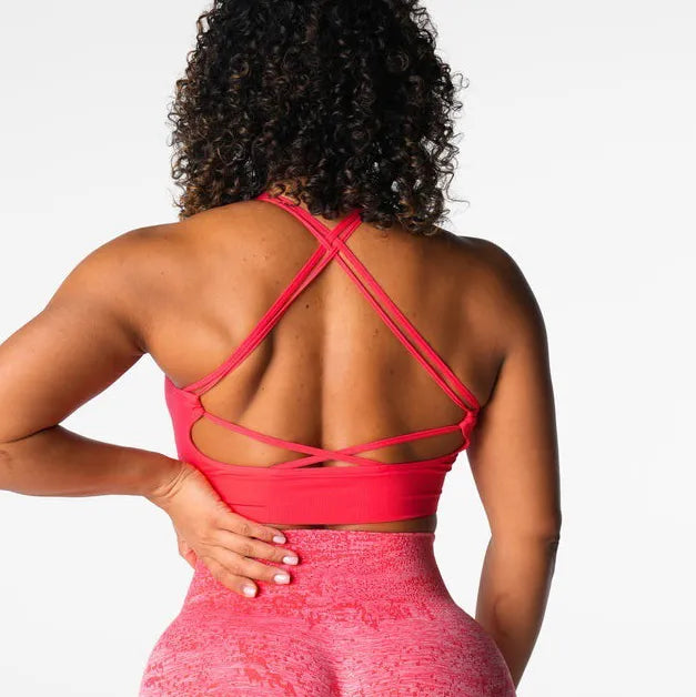 Soutien-gorge de sport sans coutures