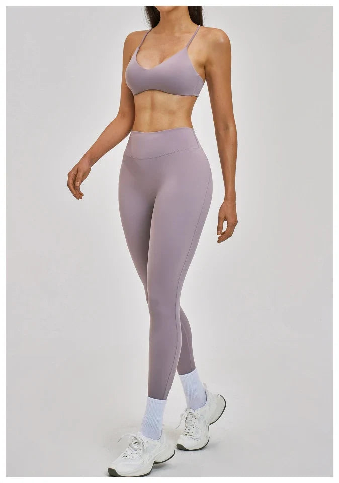 Soutien-gorge de sport de yoga dos en Y pour femmes