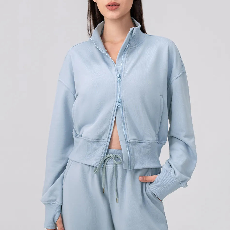 Veste légère à col