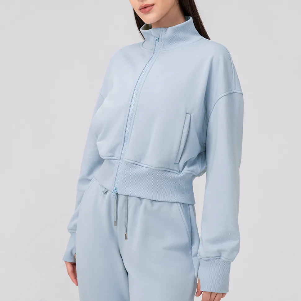Veste légère à col