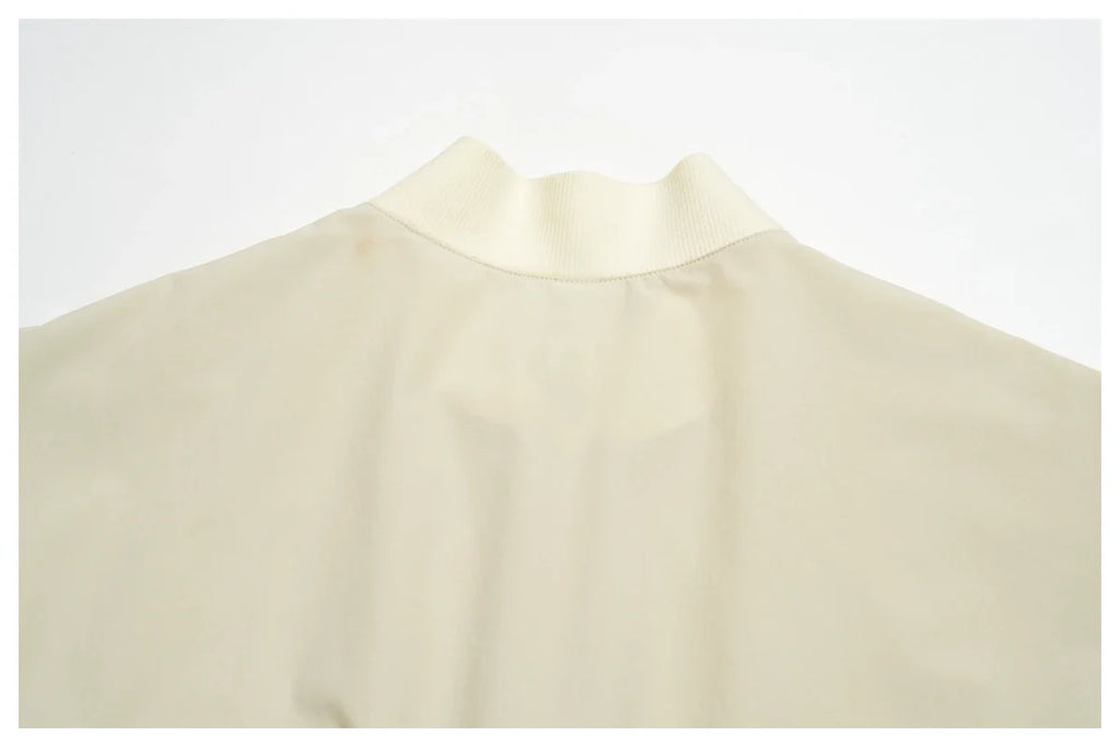 Veste de yoga légère côtelée à col montant indice UPF 50+