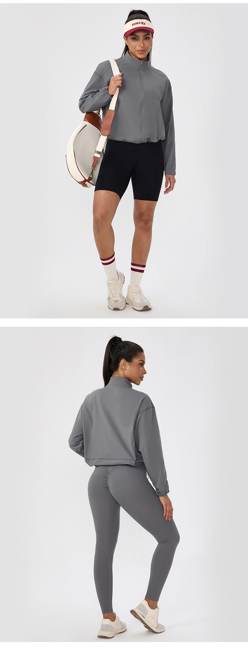 Veste de course et de fitness d'extérieur pour femmes