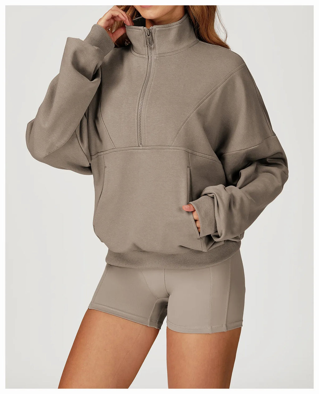 Sweat-shirt ample Femme Automne/Hiver
