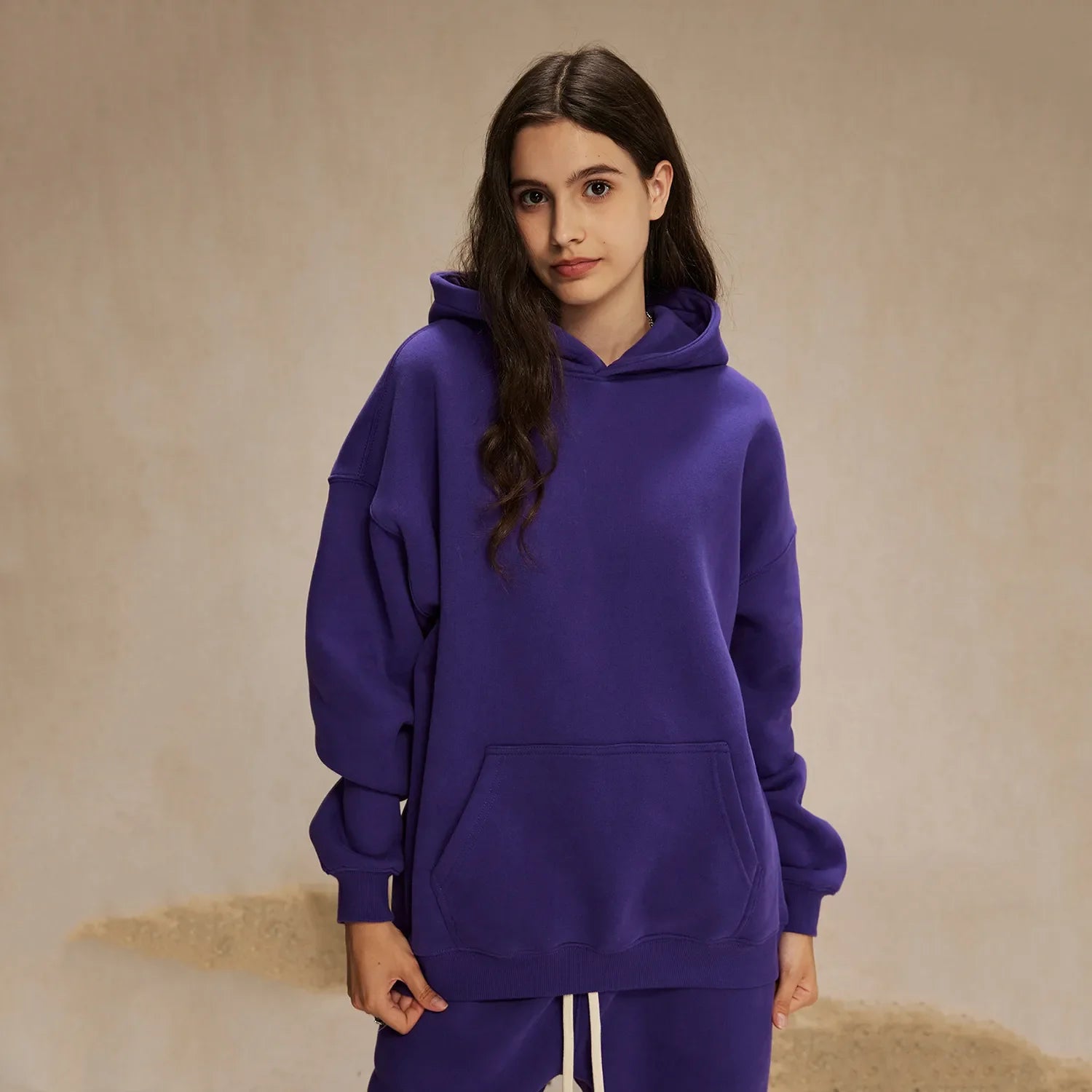 Sweatshirt unisexe doublé polaire
