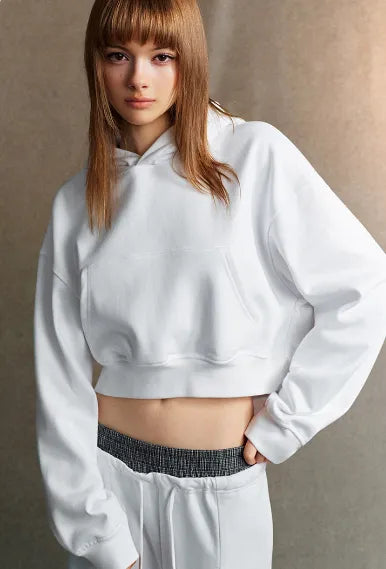 Sweat à capuche pour femme avec grande poche