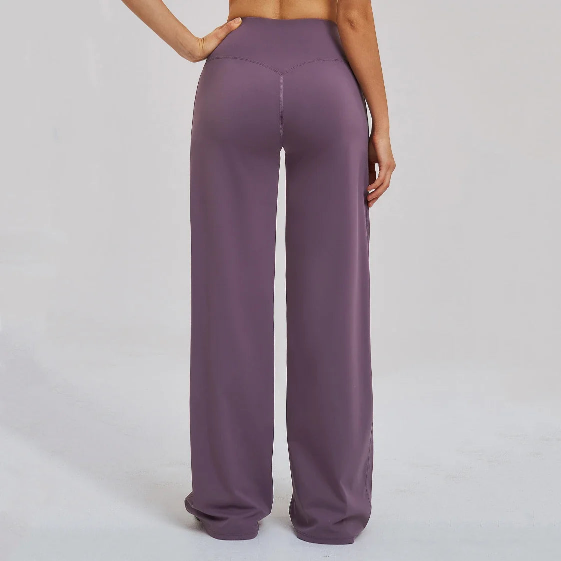 Pantalon de yoga ample à taille croisée pour femme