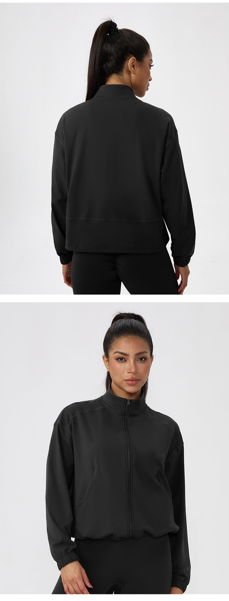 Veste de course et de fitness d'extérieur pour femmes