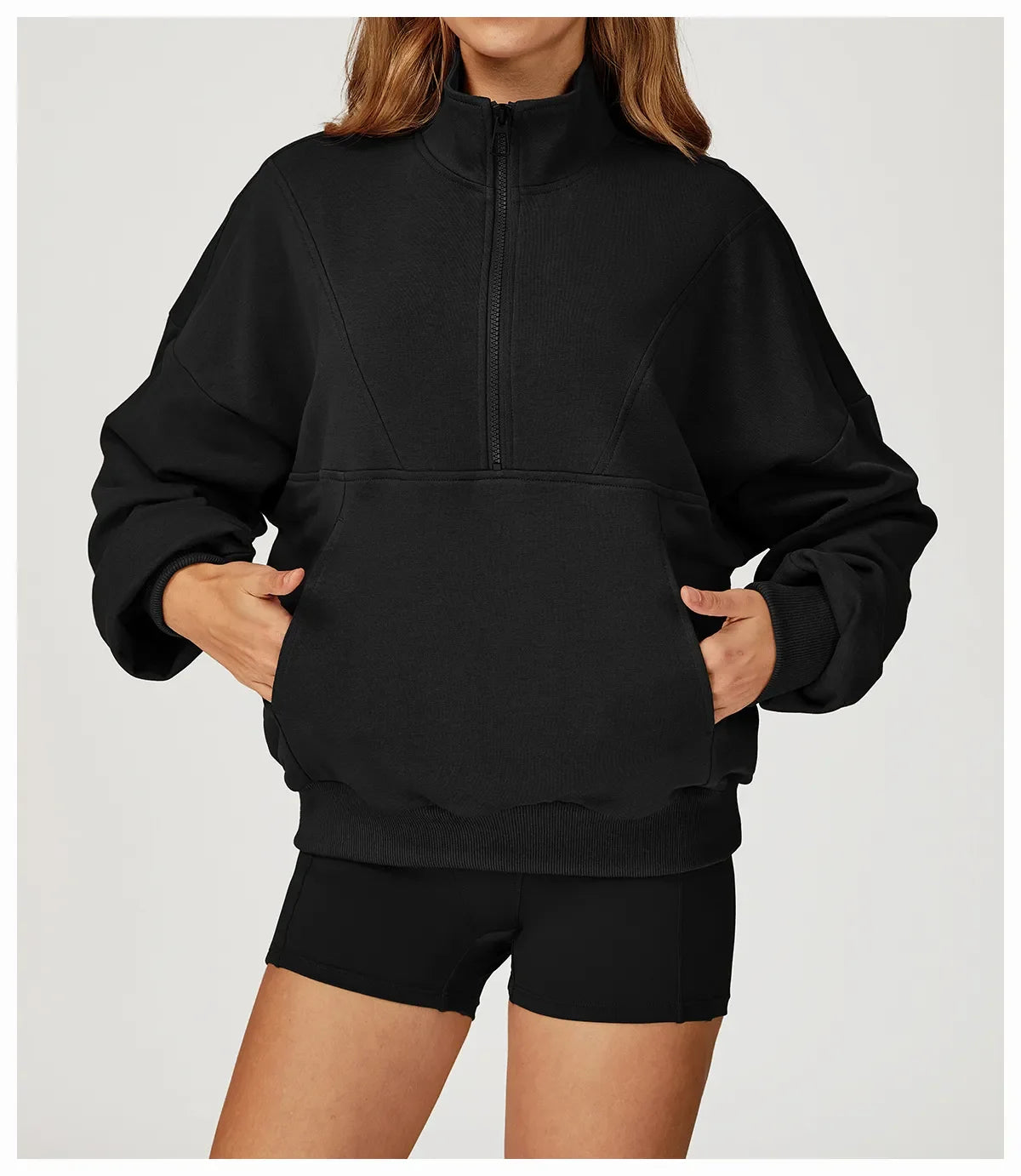 Sweat-shirt ample Femme Automne/Hiver