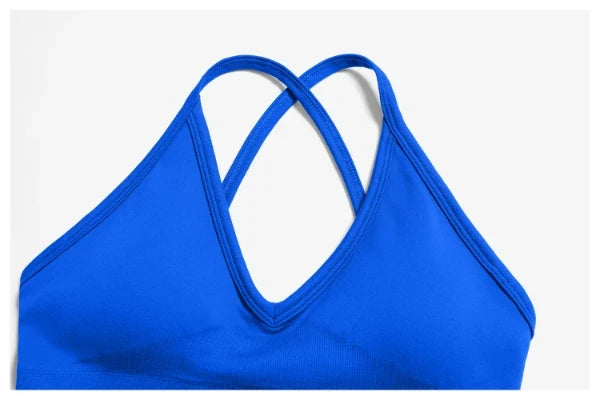 Gilet de yoga sans coutures antichoc pour femme