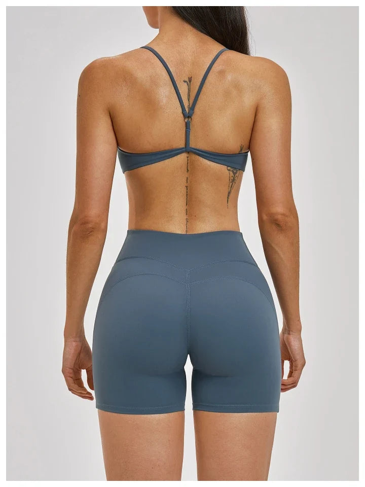 Soutien-gorge de sport de yoga dos en Y pour femmes