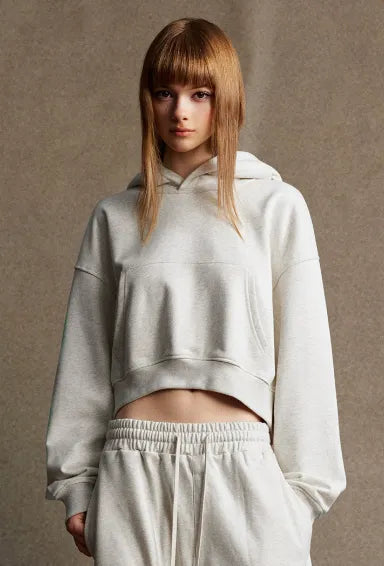 Sweat à capuche pour femme avec grande poche