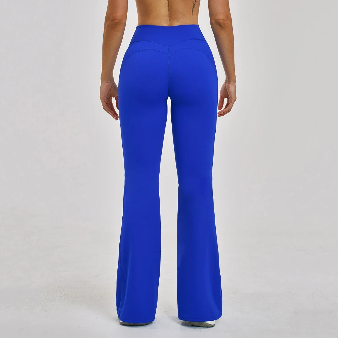 Pantalon de yoga évasé taille haute sculptant pour femme