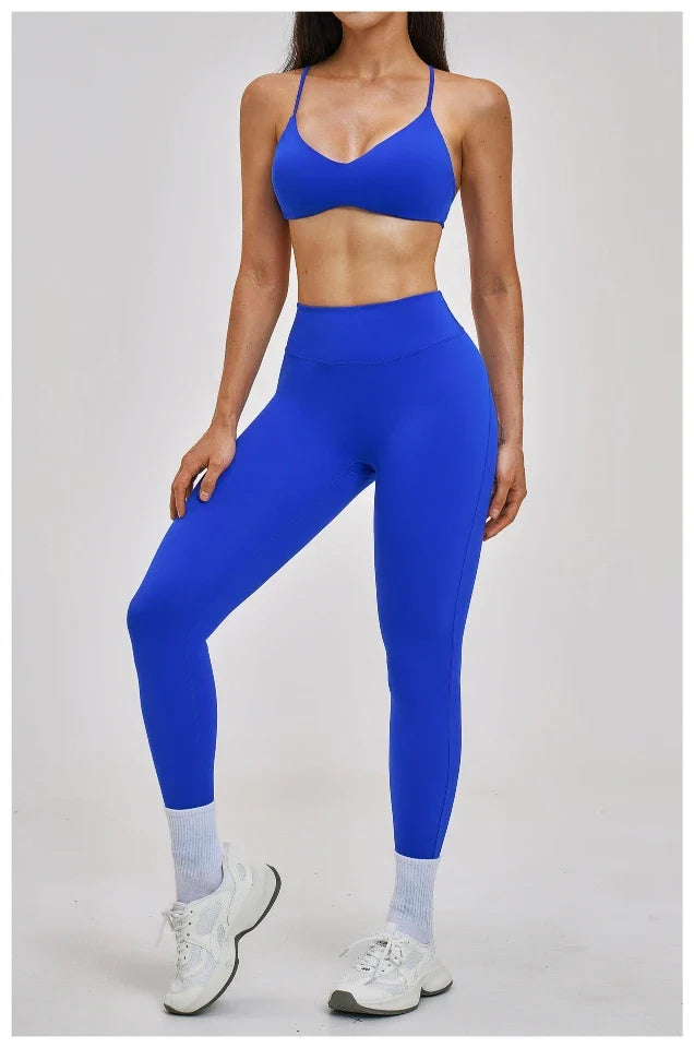 Soutien-gorge de sport de yoga dos en Y pour femmes