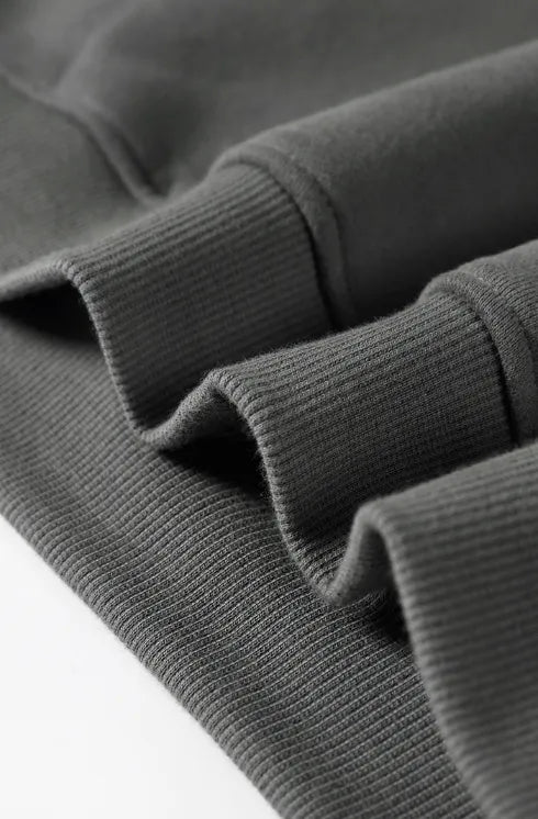 Sweat-shirt à capuche uni pour homme avec cache-œil