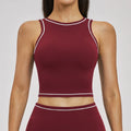 Gilet de yoga antichoc color block pour femmes