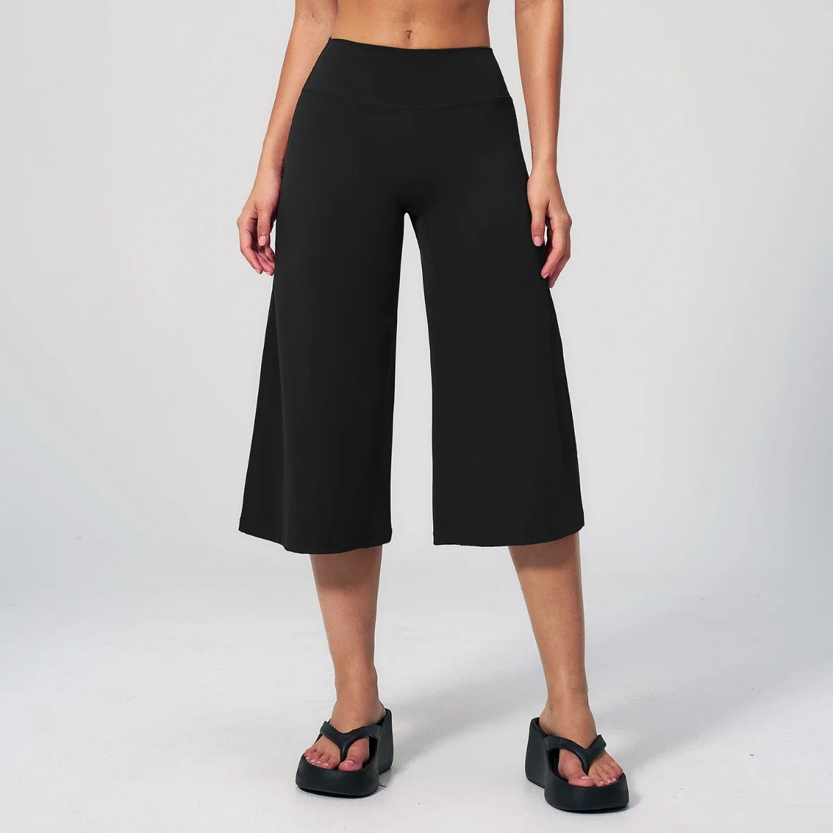 Capri de yoga taille haute d'été pour femme