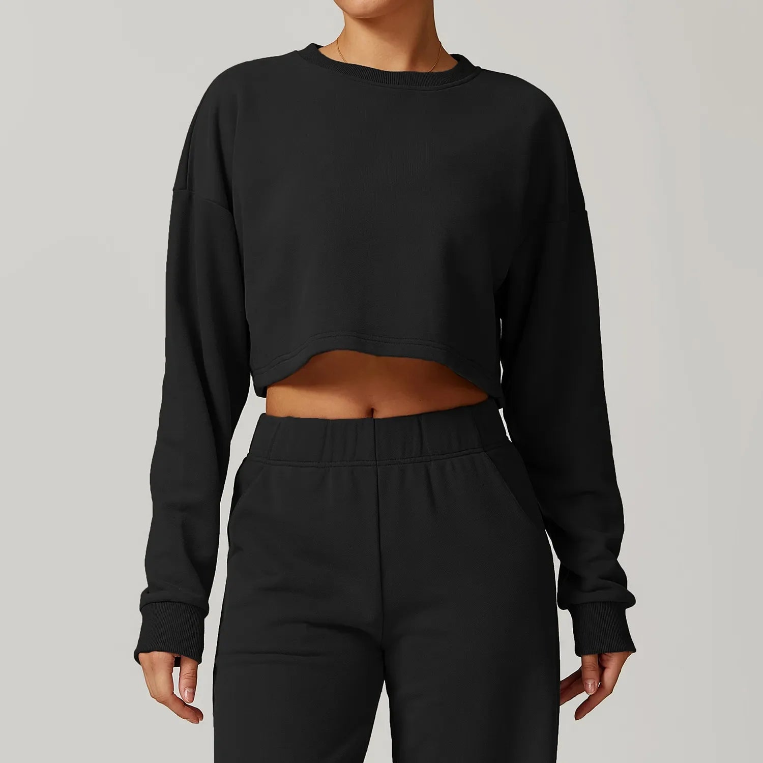 Sweat-shirt à dos ajouré