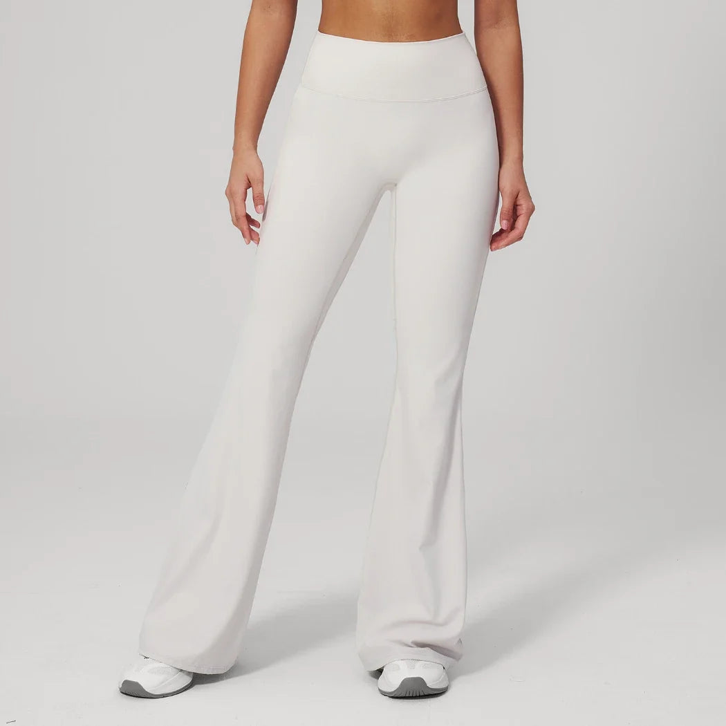 Pantalon de yoga évasé doux pour femme