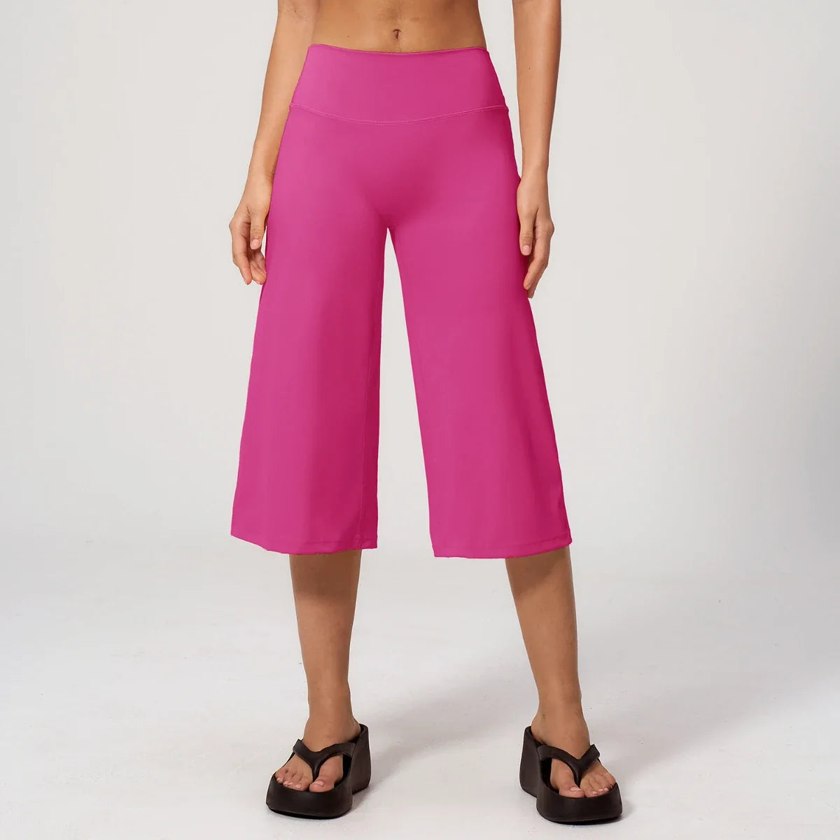 Capri de yoga taille haute d'été pour femme
