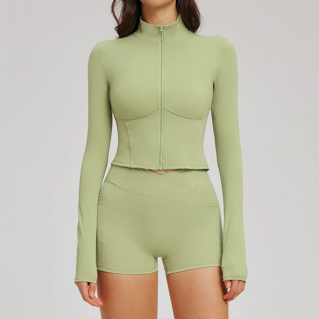 Veste de sport Yoga Printemps