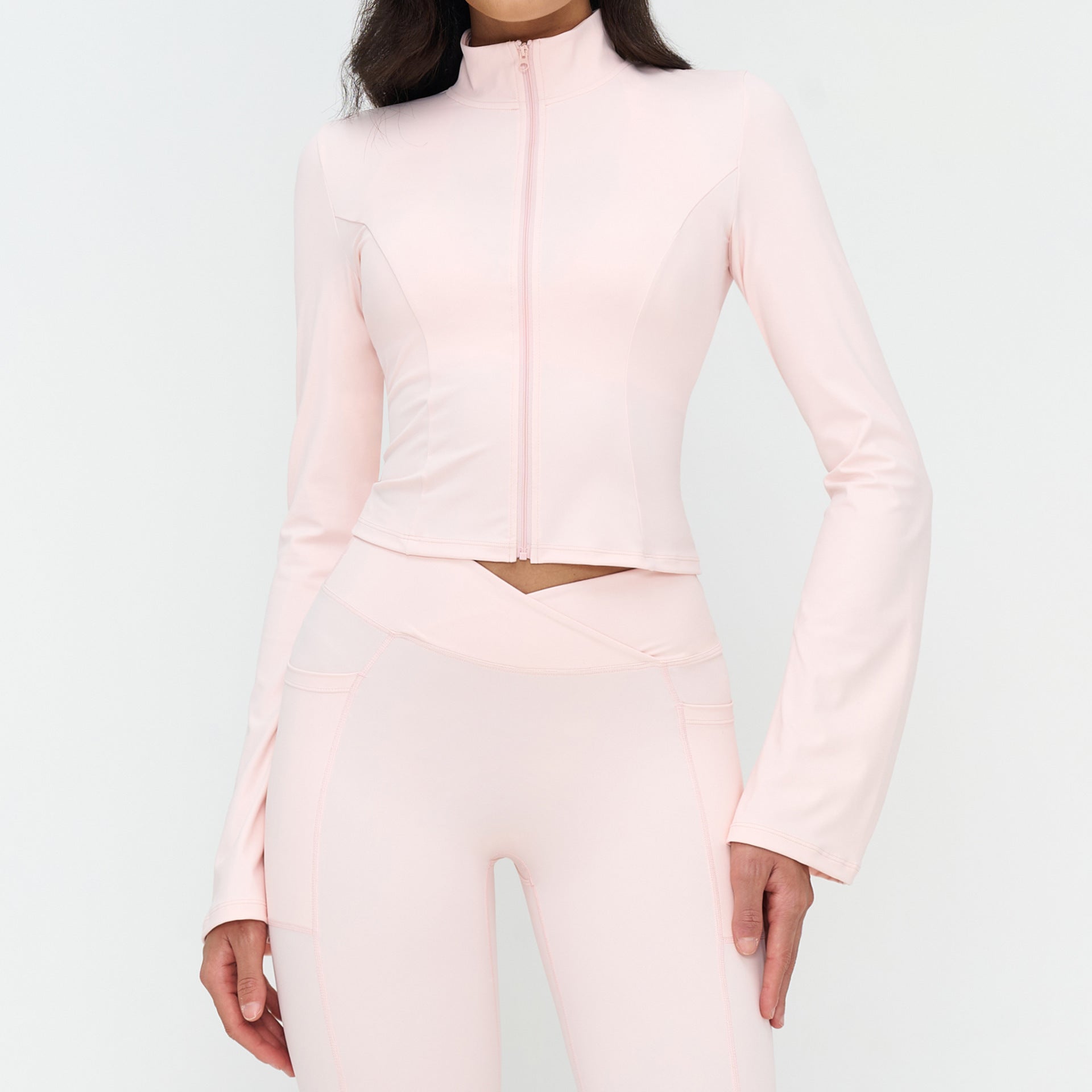 Veste élégante de yoga et de sport à manches cloche