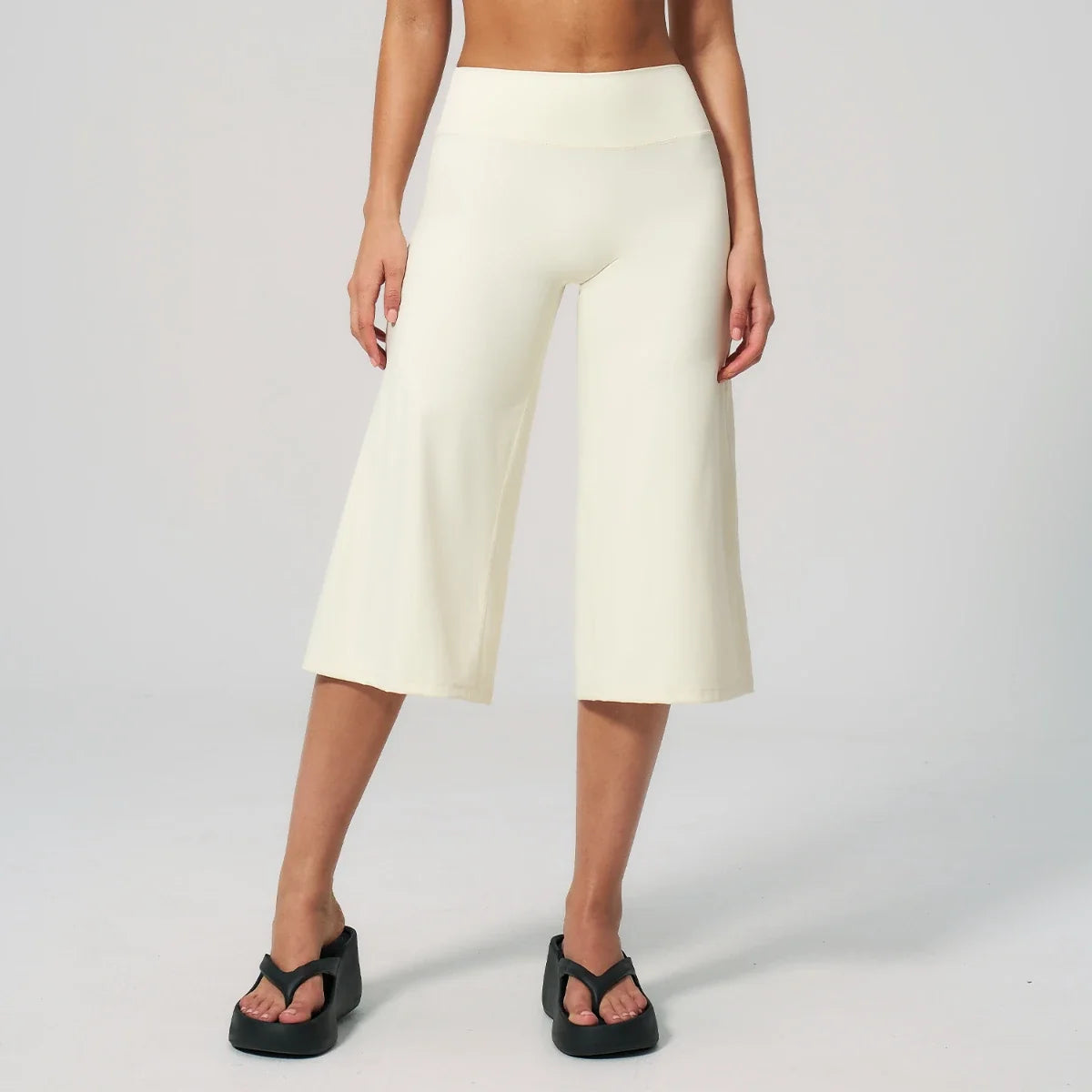 Capri de yoga taille haute d'été pour femme