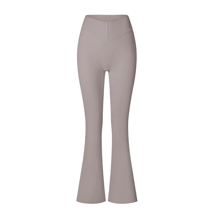 Pantalon patte d'éléphant taille haute