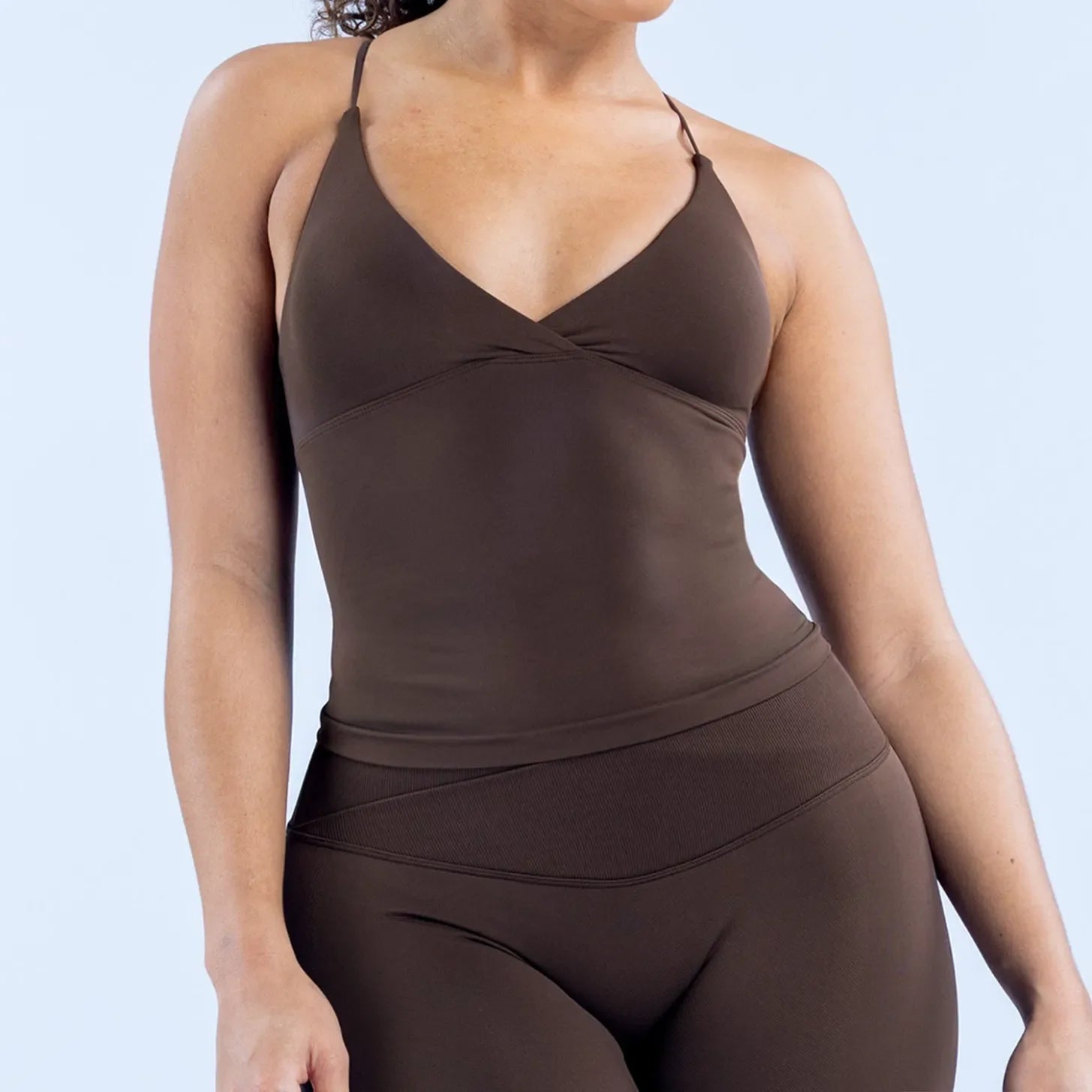 Débardeur de Yoga Sans Couture et Très Extensible pour Femme