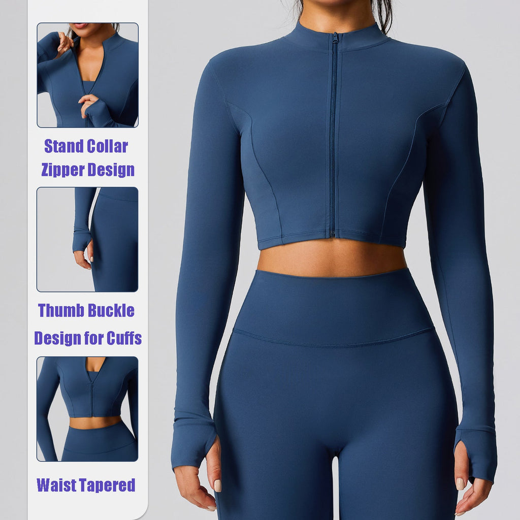 Veste courte de sport pour femme